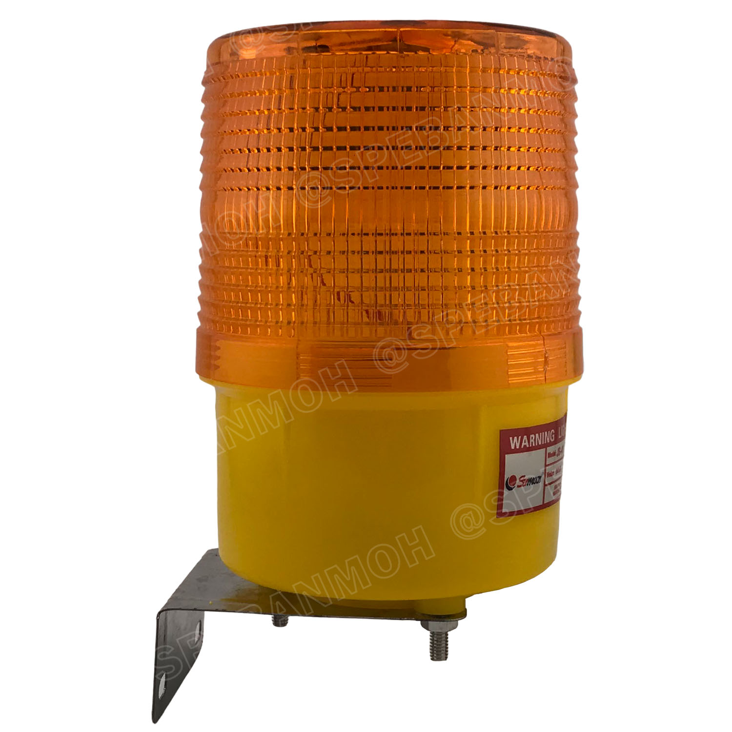 JS-01-YEL สีเหลือง Yellow LED ไฟสัญญาณเตือน โซล่าเซลล์ แอลอีดี แบบกระพริบ ฐานยึดน็อต Solar Cell Warning Light ไฟสัญญาณเตือน แสงอาทิตย์ ไฟเตือนใช้โซล่า ไฟเตือนใช้พลังงานแสงอาทิตย์ Solar Warning Light ไฟกระพริบใช้แผ่นโซล่า พลังงานแสงอาทิตย์ ไฟเตือนโซล่าเซลล