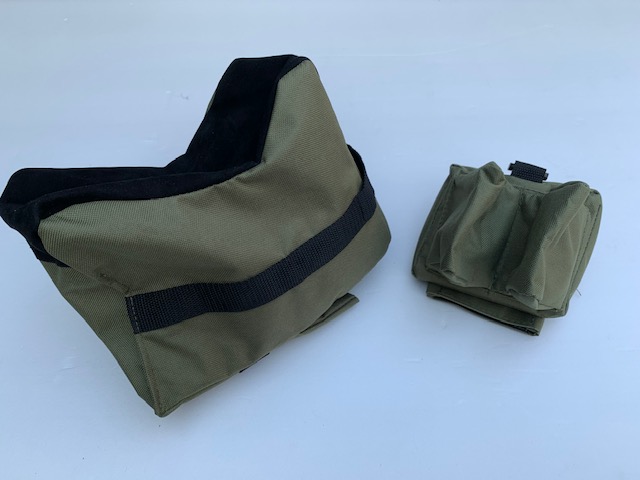 หมอนทรายเสริมความแม่นยำ (ไม่รวมทราย) Outdoor Military Rifle Portable Unfilling Shooting Rest Sand Bag