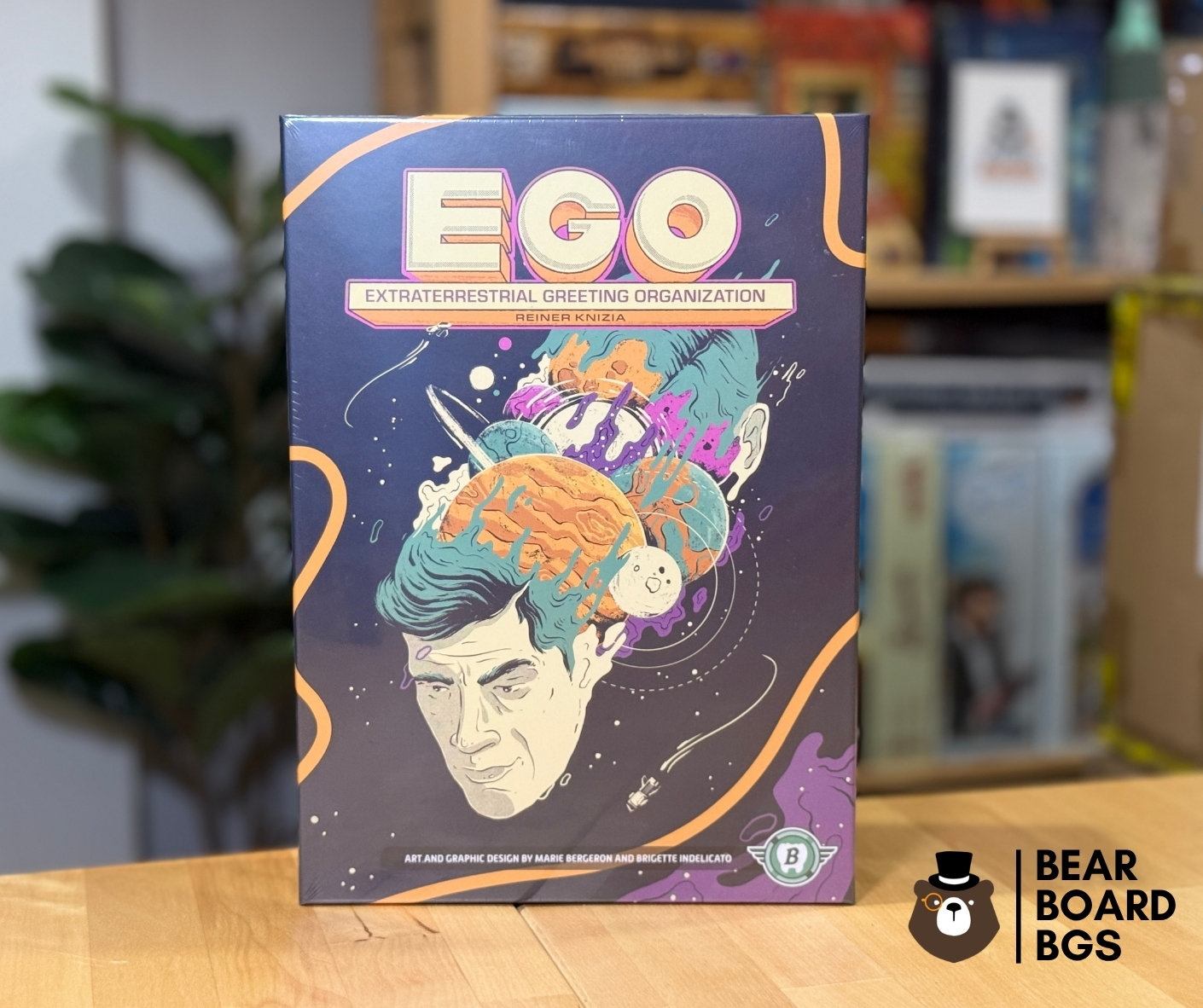 EGO: Extraterrestrial Greeting Organization + ID (Interstellar Disruptions) Expansion บอร์ดเกม ของแท้