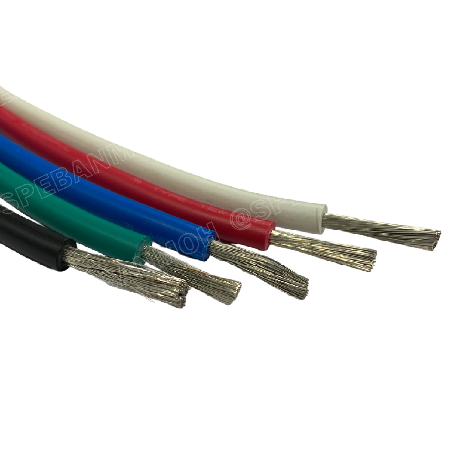 [ 1 เมตร ] HK-08-1015 สายไฟเดี่ยว 8 AWG UL 1015 105°C 600V 8AWG ( 8.35 mm2 ) สายไวริ่ง Hook Up Wire สายไฟเดี่ยว ไส้เงิน ชุบนิกเกิล Nickel Plate UL1015 E157734 AWM 1015 VW-1 105° 600V AWG 8 H.W.G. IA FT1 Lead Free สายวายริ่งวงจร