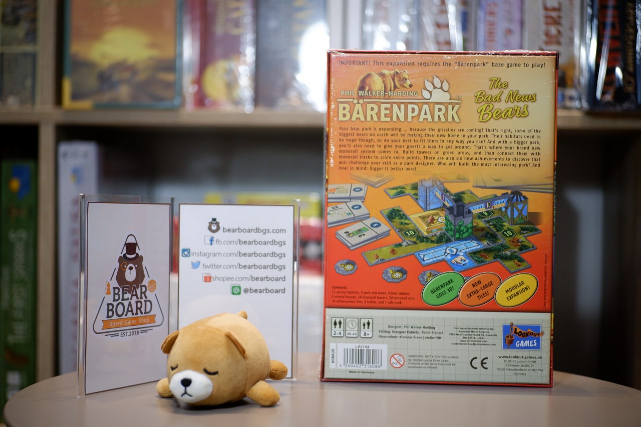 Barenpark: The Bad News Bears ภาคเสริมบอร์ดเกมของแท้