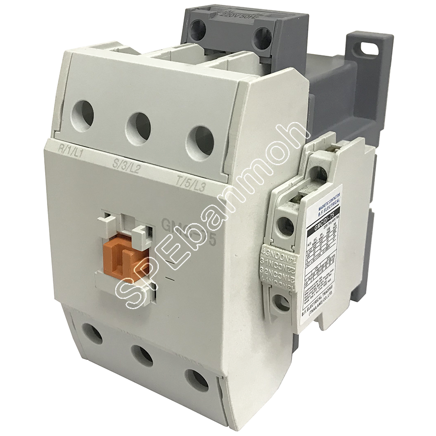 [ 1ชิ้น ] GMC-75 แมกเนติก คอนแทคเตอร์ Magnetic Contactor คอยล์ 220V 240V แมกเนติกคอนแทคเตอร์ 3P สวิทช์ควบคุมไฟฟ้า ใช้ร่วมกับ GTH-85