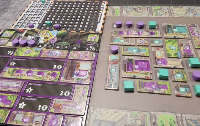 Foundations of Metropolis บอร์ดเกมของแท้