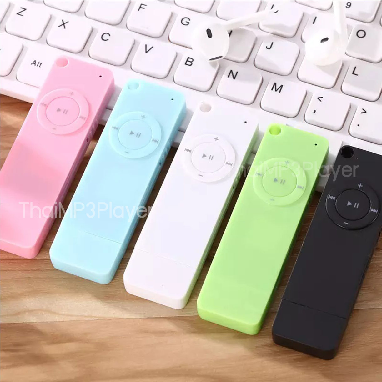 เครื่องเล่น MP3 บลูทูธ MP3 Player Bluetooth รุ่น Easy Play พร้อมเมมโมรี่ 4GB+หูฟังมีสาย