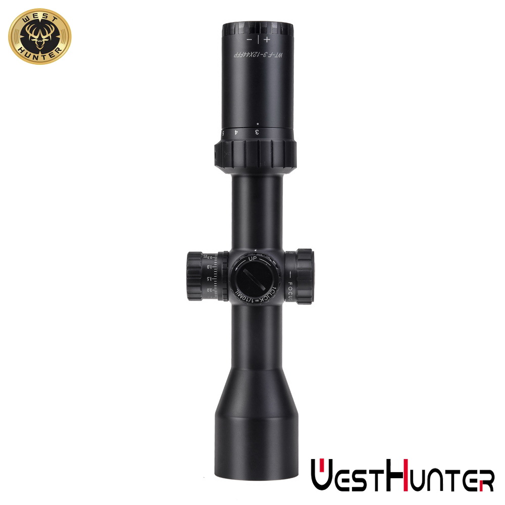 กล้อง WEST WT-F 3-12X44 FFP scope เส้นเล็งขยายตามซูม สินค้าแท้ รับประกัน 1 ปี