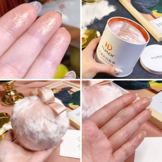 Huadi Glitter Puff พัฟตบตัววิ้ง