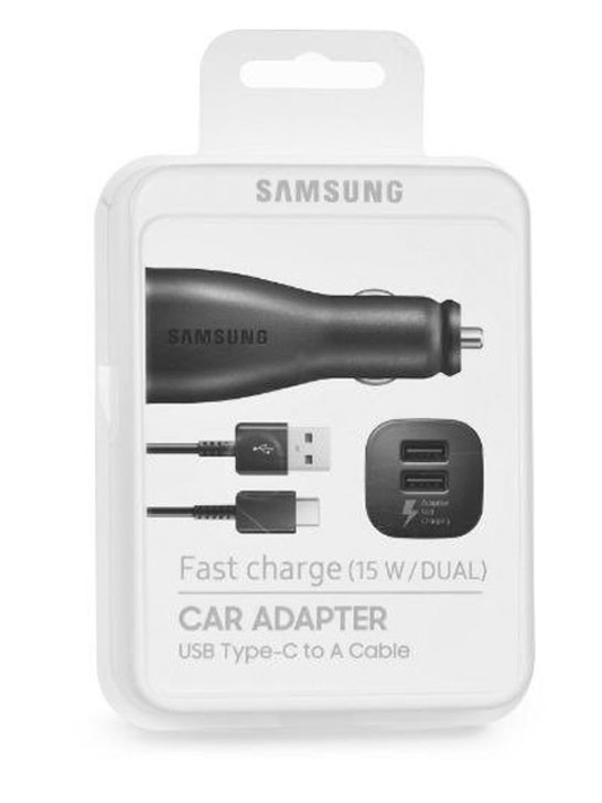 Samsung Fast Charging Dual Car Charger (Type C) 2PORT EP-LN920CBEGWW (original)