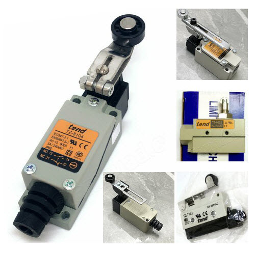 ลิมิตสวิทช์ ตัวถังโลหะสีเมทัลลิก LIMIT SWITCHES AND ENCLOSED SWITCHES (TEND) รุ่น TZ series