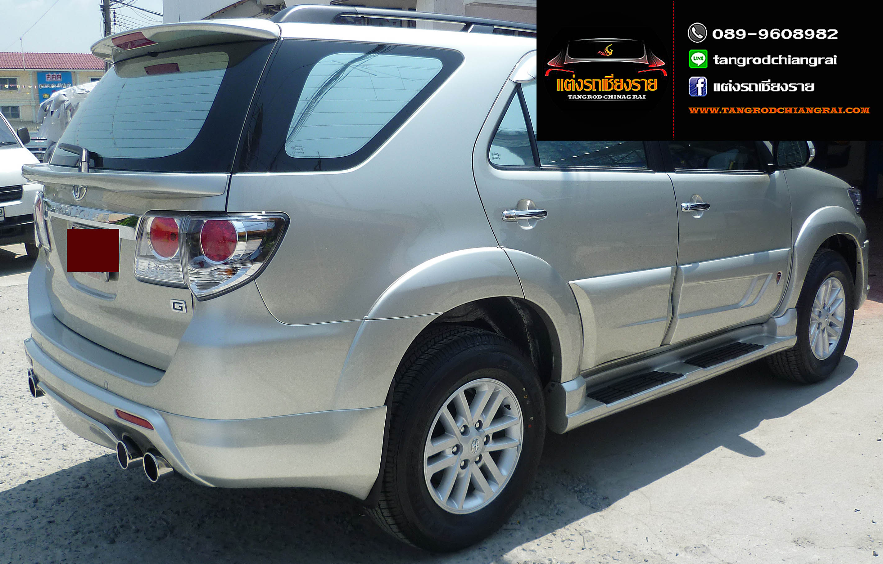 ชุดแต่ง ZERCON ZII FORTUNER ปี 2012-2014