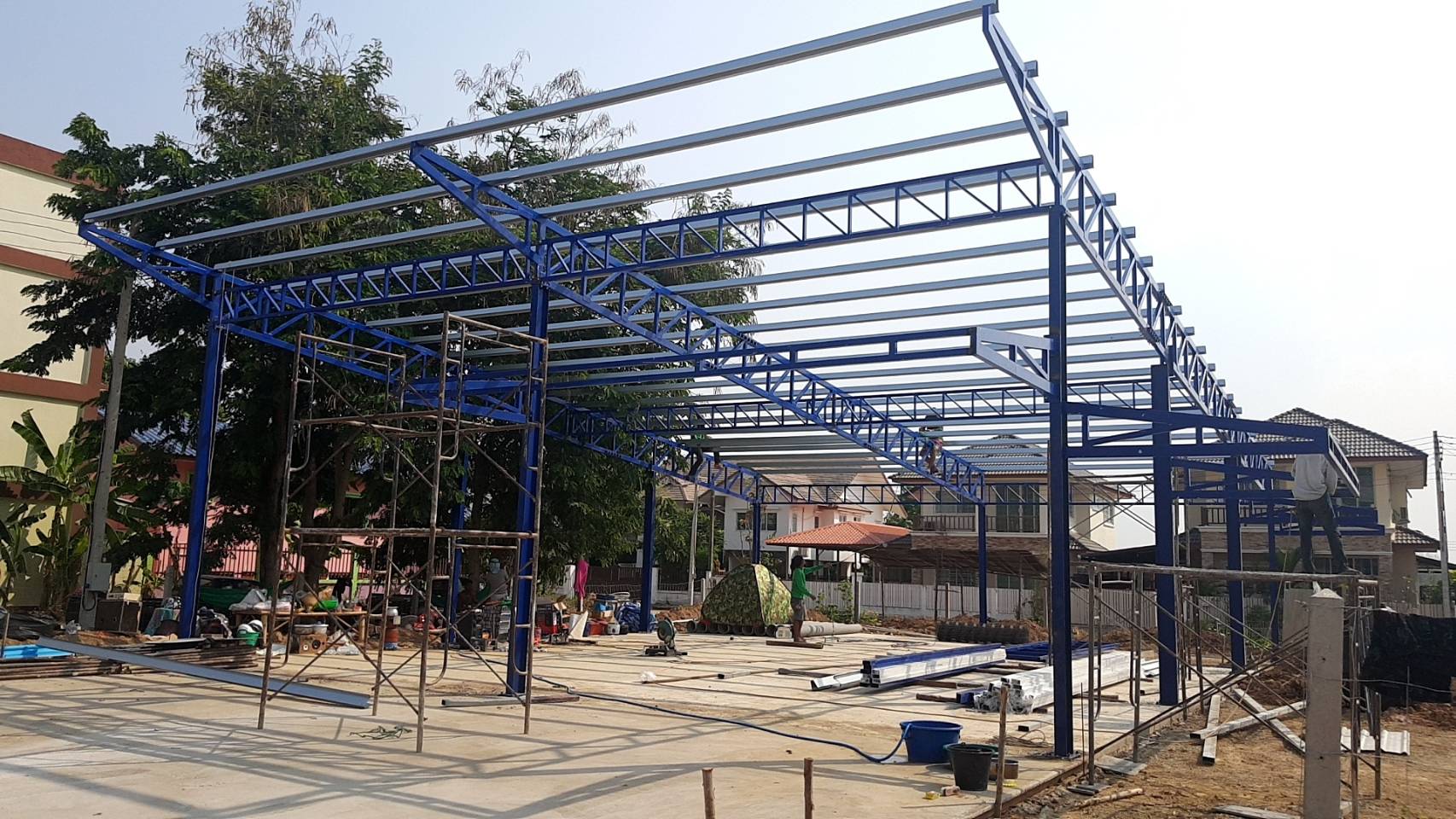 โกดังสำเร็จรูปHW-HC 12x16x6m
