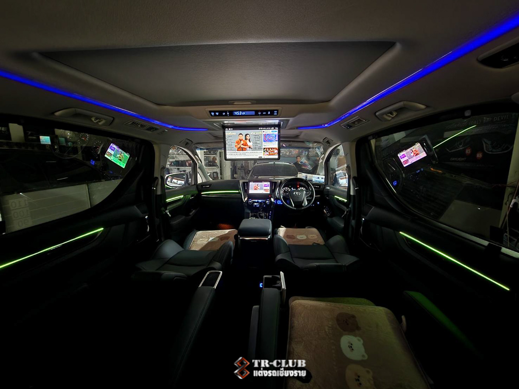 Ambient Light ไฟ LED ตกแต่งห้องโดยสาร TOYOTA ALPHARD