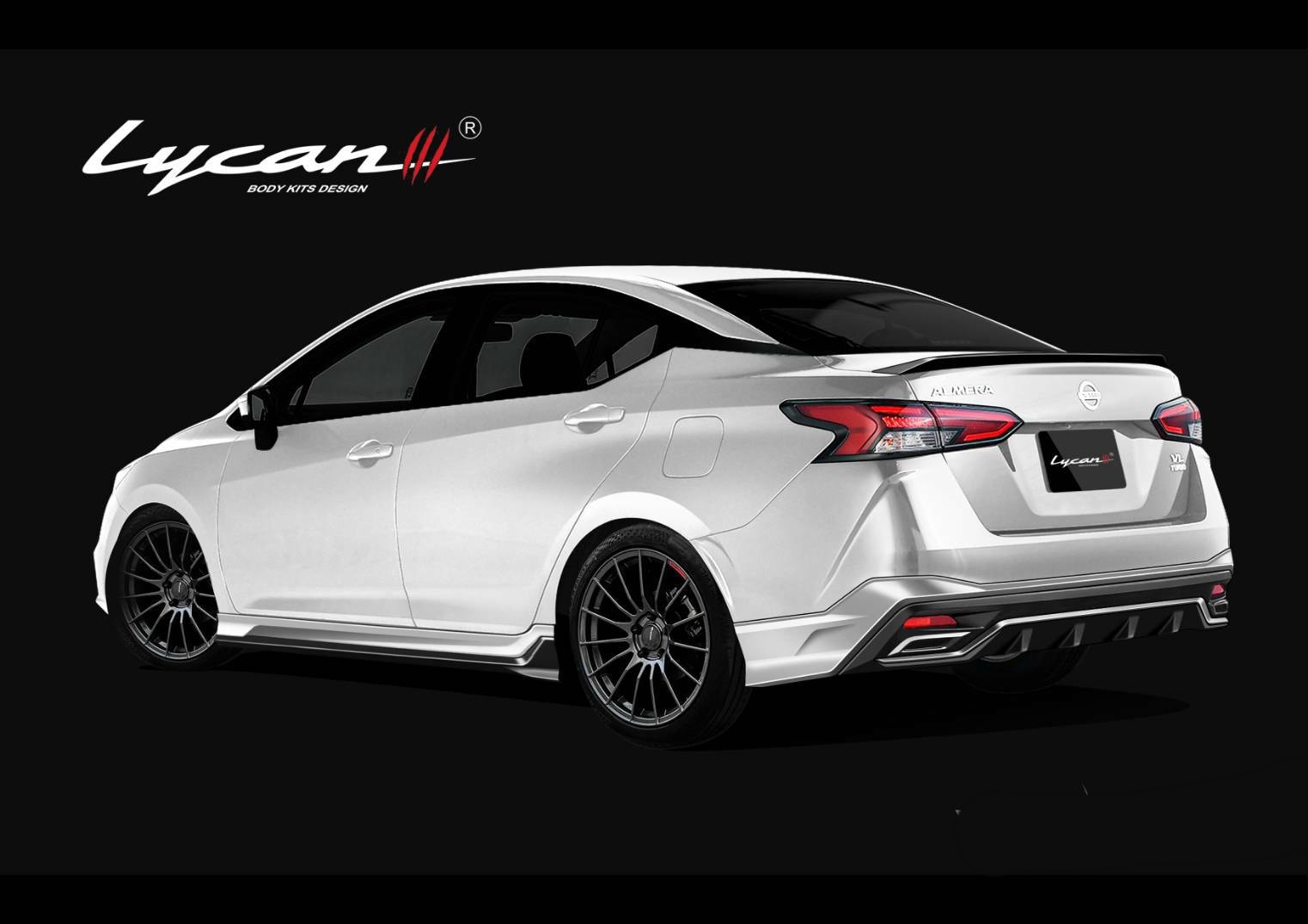 ชุดแต่งรอบคัน LYCAN ALMERA 2020