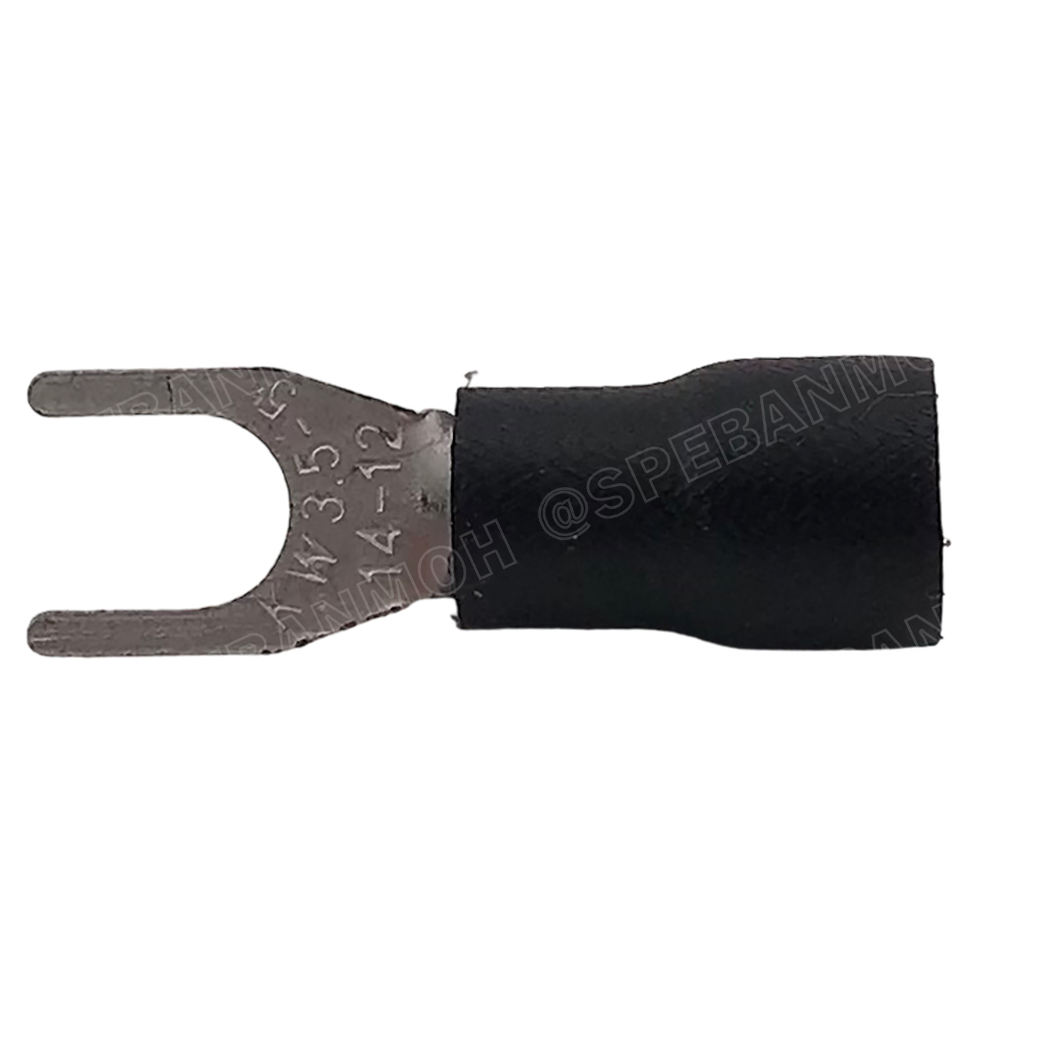 [ 100 ตัว/ถุง ] SV3.5-5 : เลือกสี หางปลาแฉก หางปลาหุ้มฉนวน Crimping Terminal เทอร์มินอล หางปลาย้ำสายไฟ หางปลาวาย หางปลาแฉกหุ้ม หางปลาแฉก Terminal Crimping หางปลา แฉกหุ้ม หางปลาต่อสาย ขั้วต่อสายไฟ หางปลาก้ามปู หางปลา