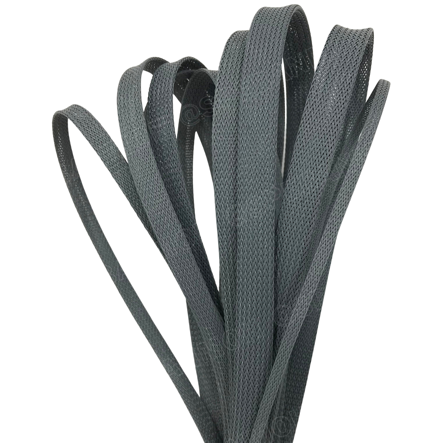 [ 3เมตร ] CS-GRY-08mm สายถักหุ้มสายไฟ สีเทา Grey ขนาด 8มิล Expandable Braided Cable Sleeving ปลอกหุ้มสายไฟไนล่อน อย่างหนา ทนความร้อน Cable Sleeving ปลอกหุ้มสายไฟไนล่อน เก็บสายไฟ อย่างหนา ทนความร้อน ท่อเก็บสายไฟ ปลอกตาข่ายหุ้มสายไฟ สำหรับเก็บสายไฟ รถยนต์ ร