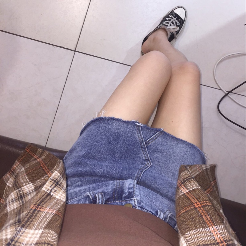 กระโปรงยีนส์สั้น Chicc Skirt 003