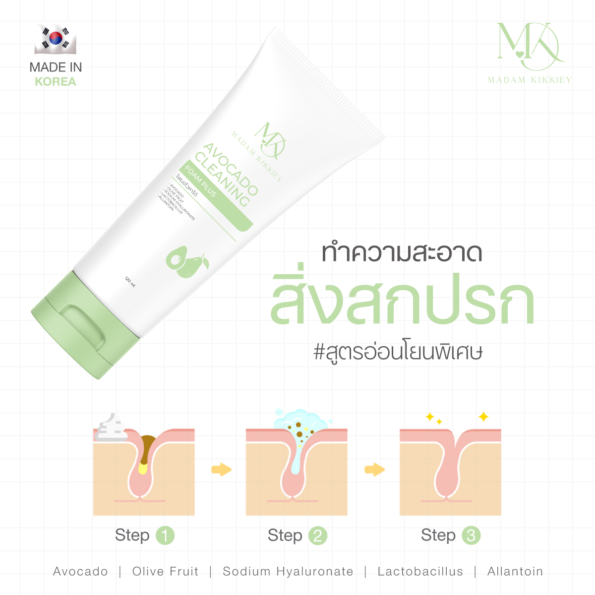 โฟมอโวคาโด้ พลัส (New)