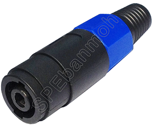 YLG-001 ปลั๊กสเปคคอน 4 โพล ต่อสาย (Speak-On 4 Pole Cable Connector)