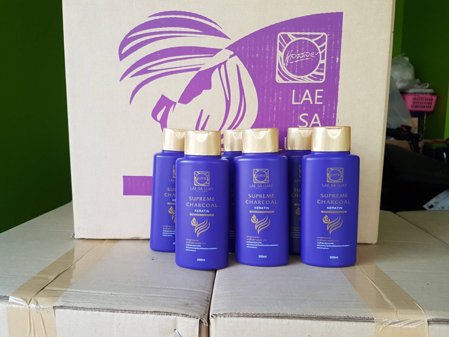 แชมพูแลสลวยใหม่ 200ml.