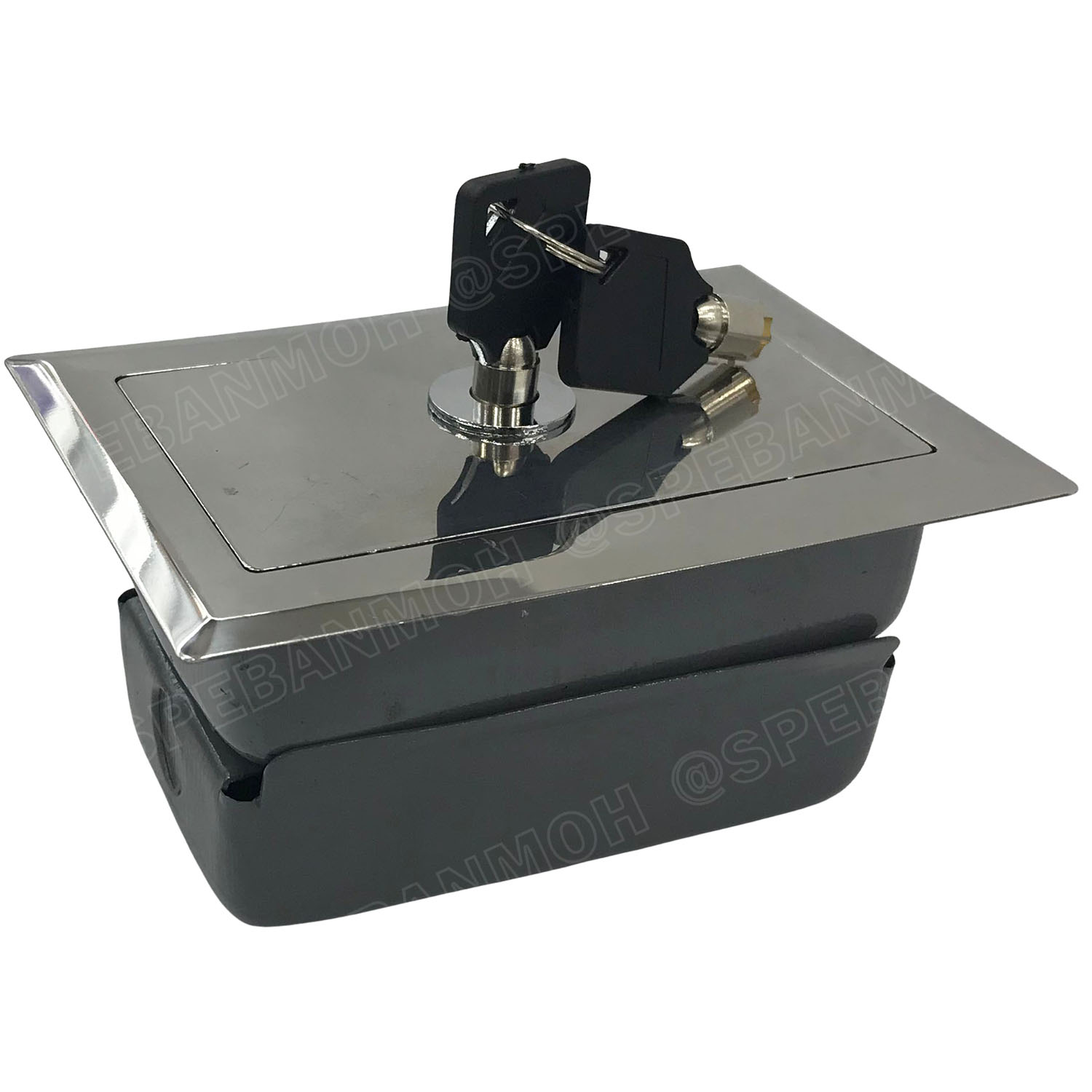 [ 1 ชิ้น ] PBS-3 Electric Roller Shutter Garage Door Switch Up Down Stop กล่องสวิทซ์ประตูม้วน ระบบมอเตอร์ แบบฝัง 3A 600Vac สวิตช์ประตูม้วนพร้อมกล่อง+ลูกกุญแจ เปิด-หยุด-ปิด