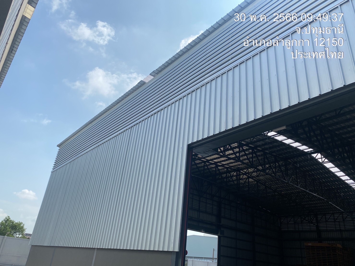 โกดังสำเร็จรูปHW-Hc 30x41x9m.ปทุมธานี