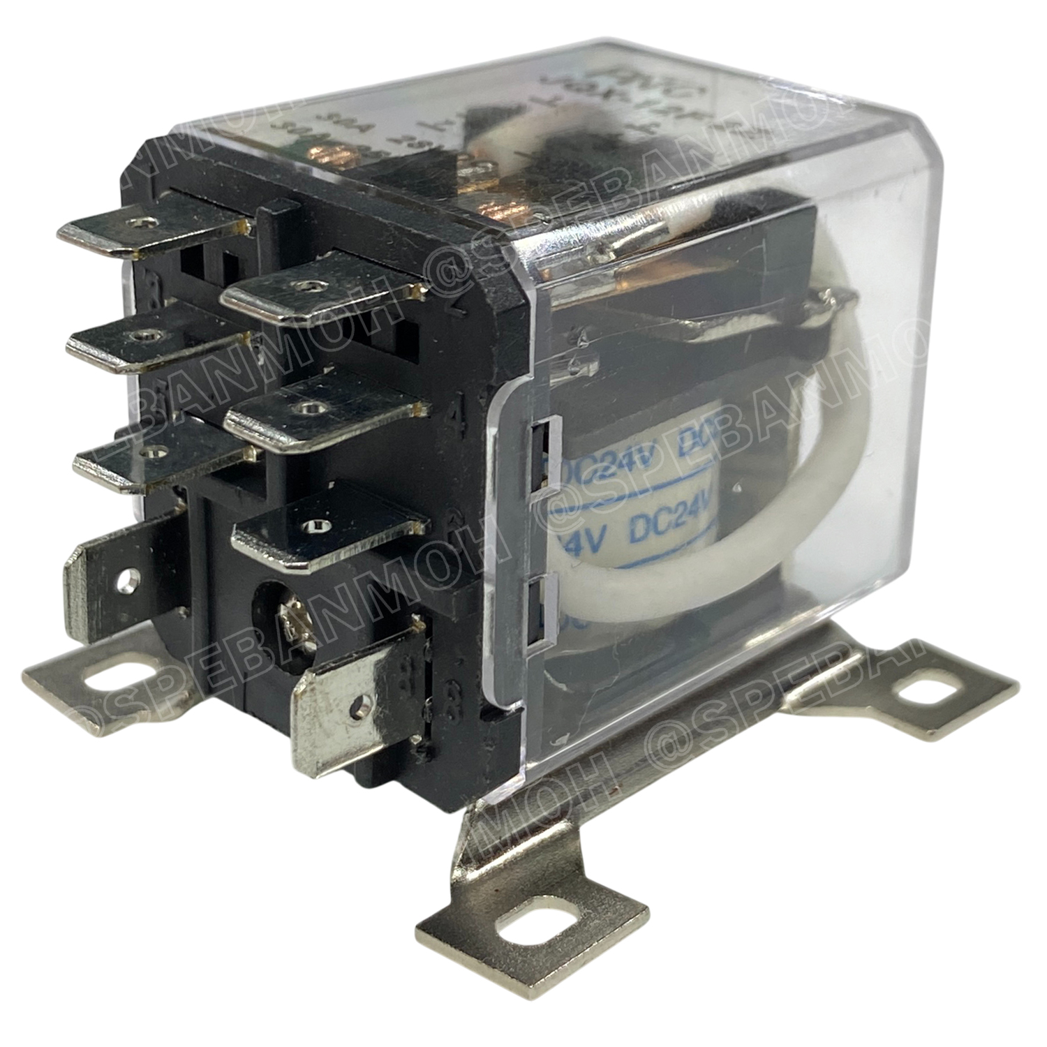 [ 1 ชิ้น ] JQXX-12F-024V รีเลย์ JQXX-12F Coil 24VDC 30A 250VAC 30A 28VDC Power Relay 8P 8ขา รีเลย์กําลังสูง 30แอมป์ 2NO 2NC Electromagnetic Relay อุปกรณ์ไฟฟ้า สวิทช์ไฟฟ้า High Power Relay JQX พร้อมขายึด