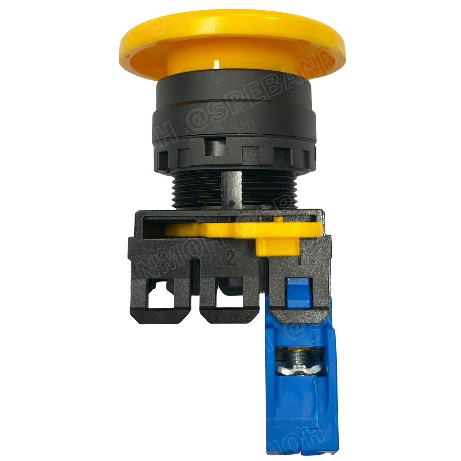 [ 1ชิ้น ] YW1B-A4E10 สวิทช์ กดติดกดดับ สีเหลือง Yellow 1NO IDEC ไอเดค สวิทช์คอนโทรล 22mm Push Button Switch สวิทช์ไฟ กดค้าง Maintained สวิทช์กด คอนแท็คเสริม NO สวิทช์ไฟฟ้า 22 มิล Control Switches สวิทช์หน้าตู้ 22มิล