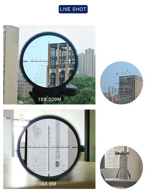 ORIGINAL Discovery FFP HD 5-30X56 SFIR SLT IR-MIL Rifle scope เส้นเล็งขยายตามซูม กล้องคุณภาพสูง ระยะ 8-500 เมตร