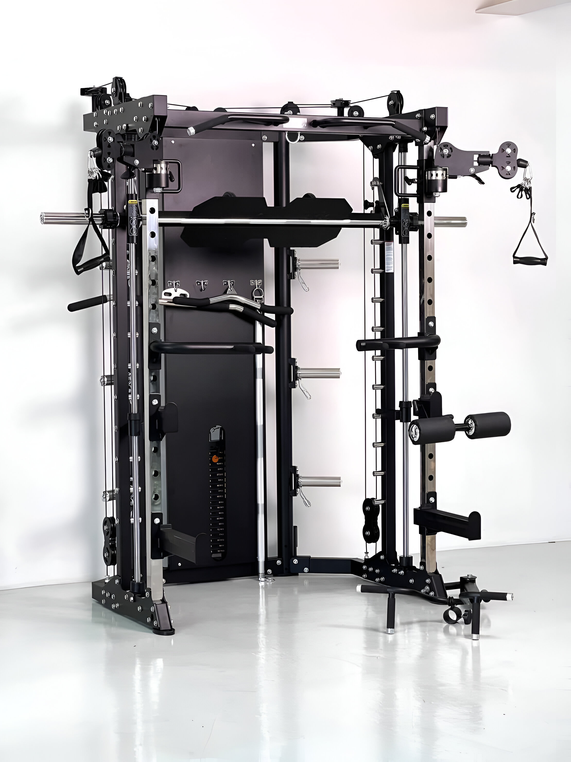 สมิทแมชชีนG15 Smith Machine Iron Smith G15 ม้านั่ง204+แผ่นน้ำหนัก50 kg