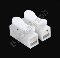 [ 10pcs ] TMN-2PW ลูกเต๋า ต่อสายไฟ แบบกด 2 ช่อง แบบถอดได้
