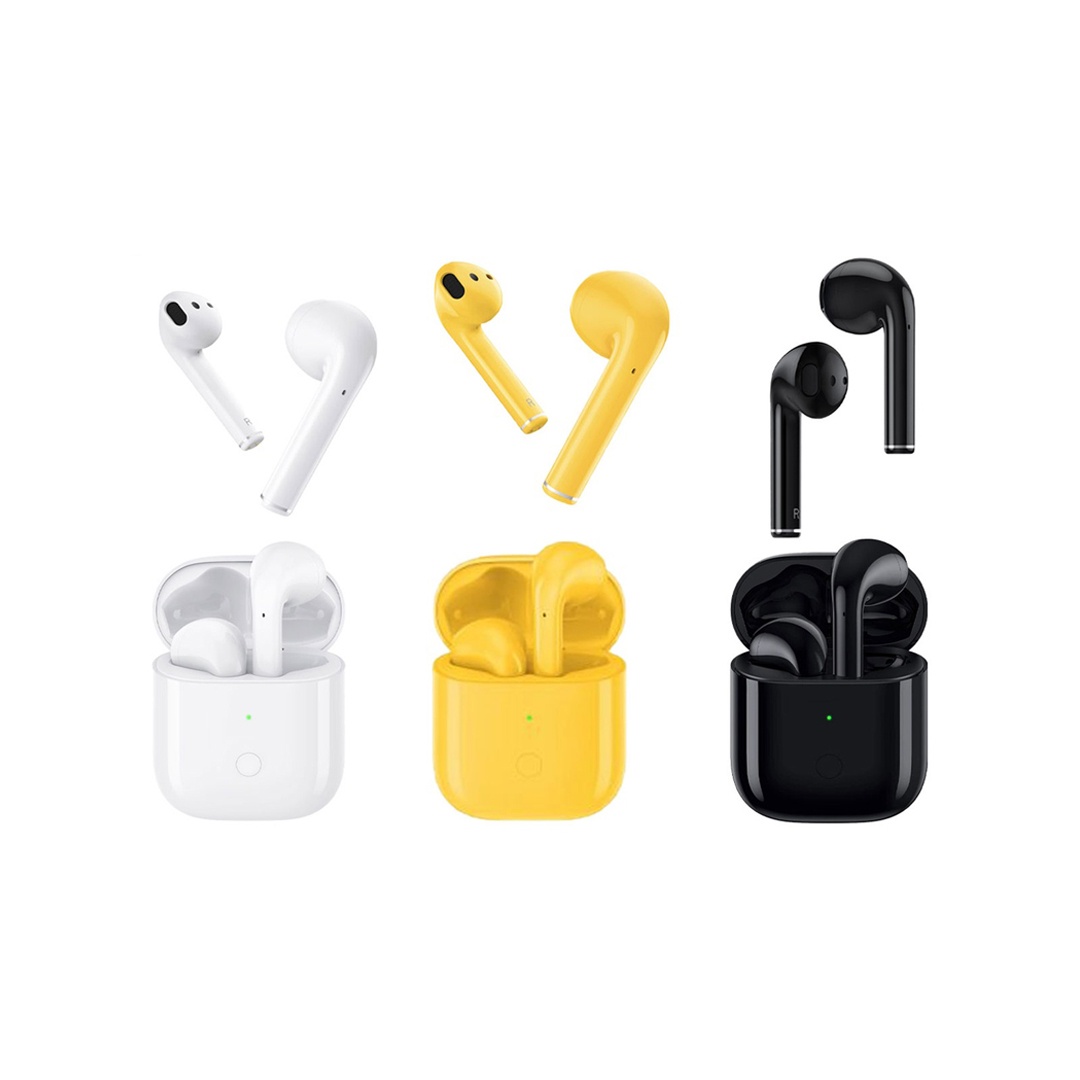 หูฟังบลูทูธ Realme RMA201 Buds Air (Yellow) " รับประกัน 1 ปี "