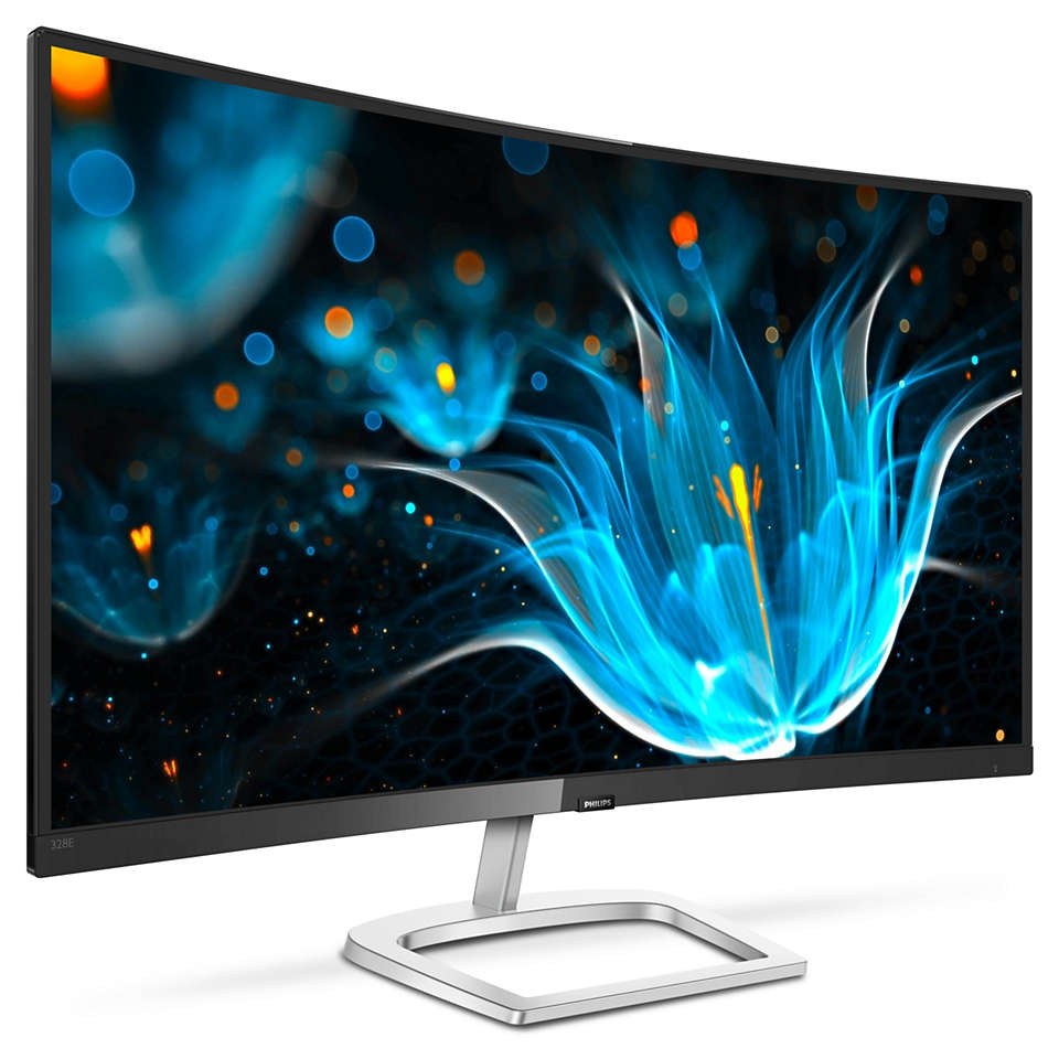 Philips Curved Monitors จอภาพ LCD แบบโค้ง พร้อม Ultra Wide-Color 31.5" (328E9QHSB/67)