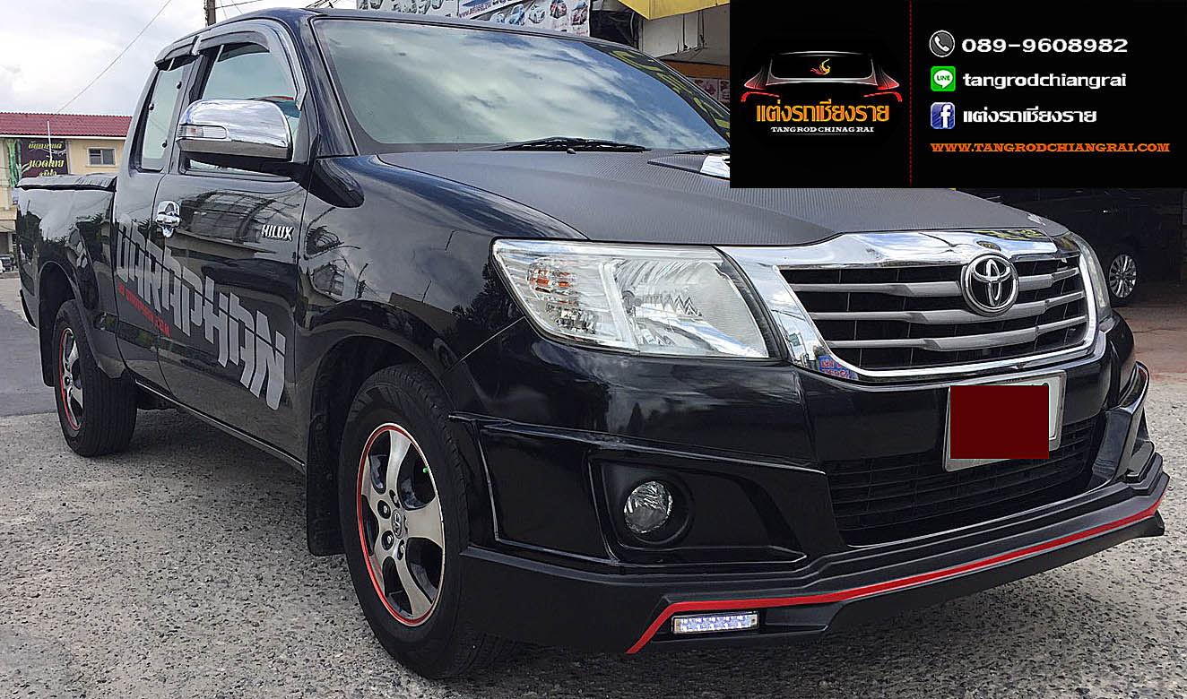 สกิร์ตหน้า TRD Sportivo-ตัวต่ำ สำหรับ VIGO Champ 2012