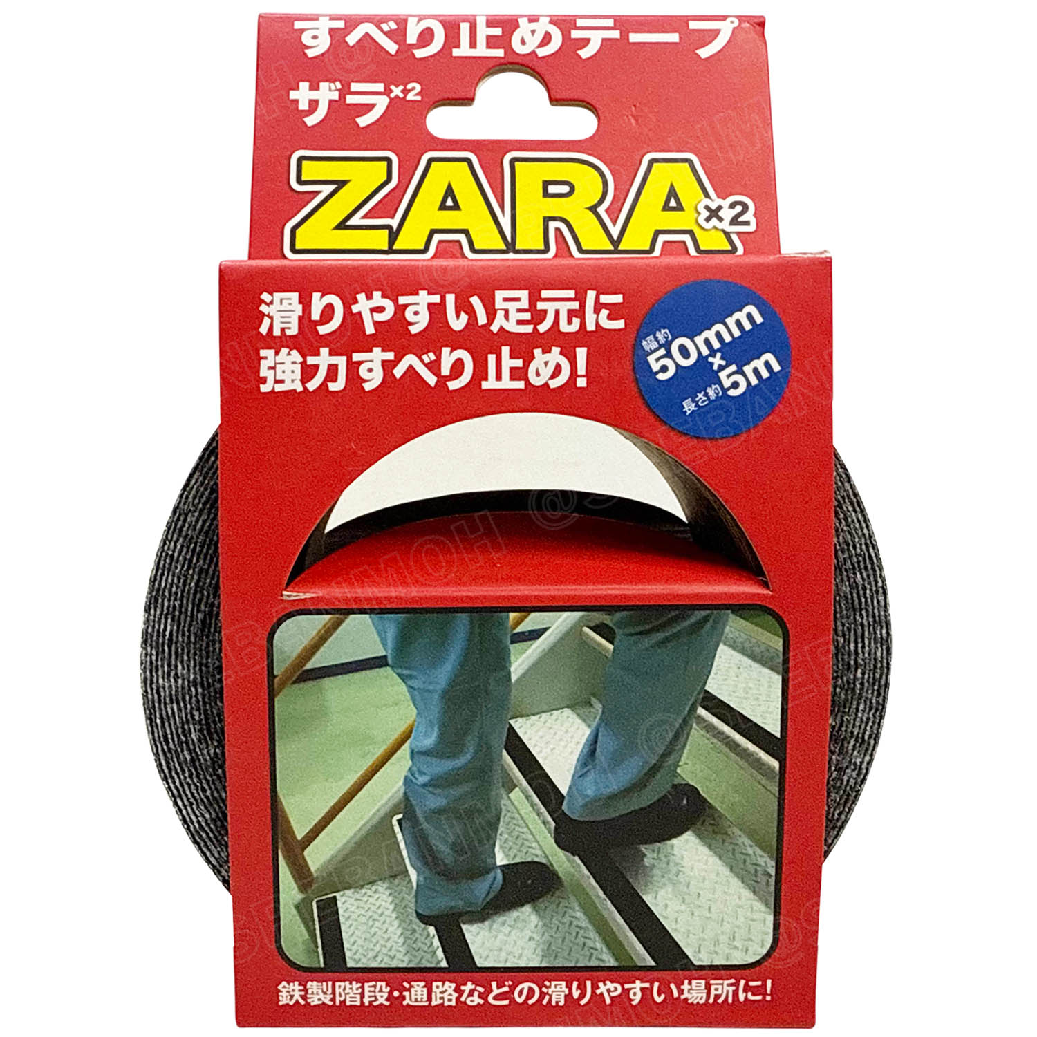 [ 1 ม้วน ] ST-12 Anti-slip tape เทปกันลื่น 50มม. x 5ม. ดำ ST 12 5mm x 5M เทปกันลื่น เทปติดบันได กันลื่น เทปกันลื่น ดำ Black Color Anti Slip Tape Black เทปกันลื่น ANTI SLIP TAPE ชนิดเส้น สีดำ ANTI-SLIP TAPE 50mm x 5M เทปกันลื่น เทปกันลื่นกาว ขั้นบันได เทปต