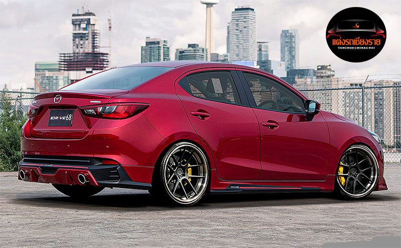ชุดแต่งรอบคัน DRIVE 68 MAZDA 2 2020 (4 ประตู)