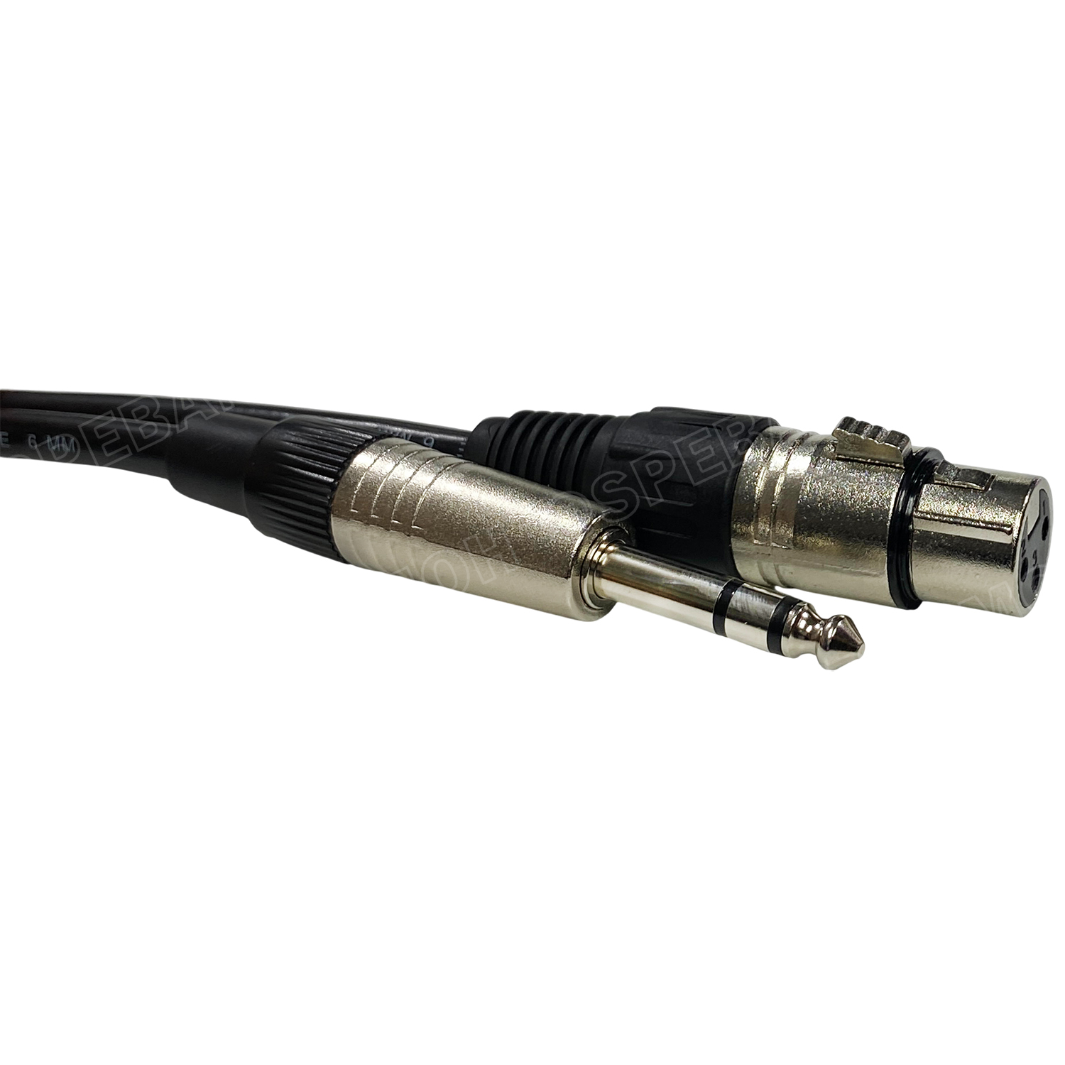 [ 1 เส้น ] SSF-ST-MIC-XLR-F สายสัญญาณ ไมค์ สเตอริโอ ออก XLR เมีย สายสัญญาณ 6.35mm Stereo to XLR Female Cable TRS to XLR 1/4" สาย PHONE STEREO แคนนอน สายไมค์สเตอริโอ สายแจ็คไมค์สเตอริโอ สายสัญญาณสำเร็จรูป Shield Stereo Cable ลวด CCAM