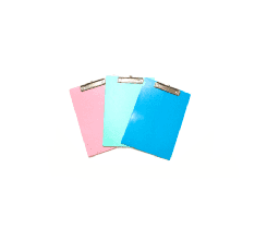 คลิปบอร์ดพลาสติก สีหวาน ขนาด A5 รุ่น CH-038.1 DOMON