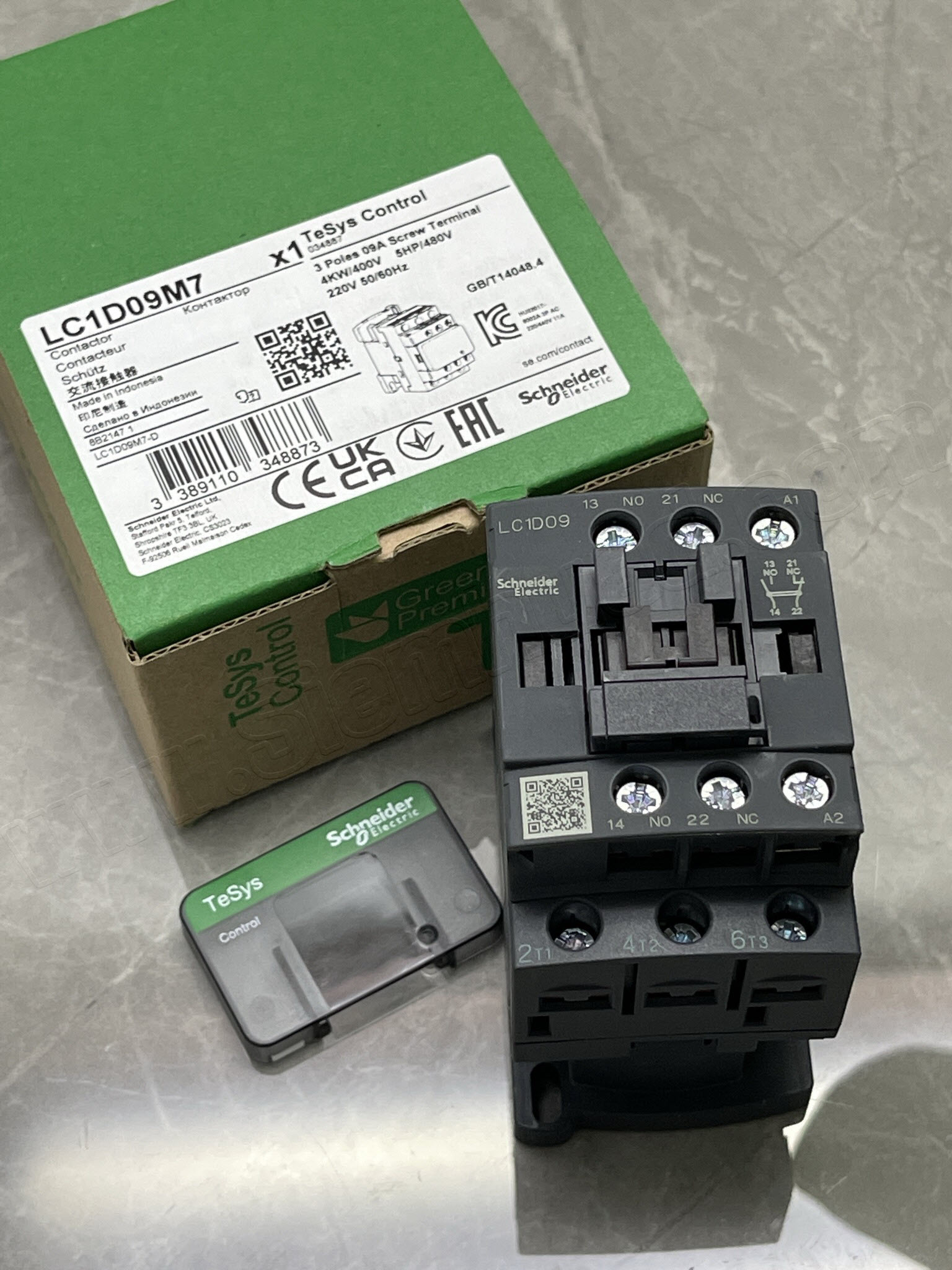 คอนแทคเตอร์-โอเวอร์โหลดรีเลย์ รุ่น TeSys D Range contactors และอุปกรณ์เสริม (Schneider Electric) / รุ่น LC1-D, LRD , LXD , LX1 , LA-DN , LAD , LADN, RE8-YG , LA6 , LA9 , LR-D, LR-9F, LR9D, CAD32 , CAD50