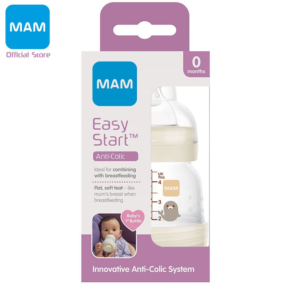 ขวดนม MAM Easy Start Anti-Colic Bottle 130ml