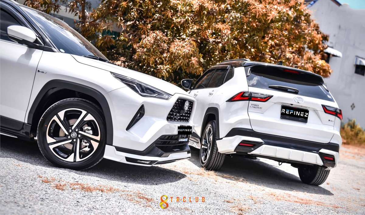 ชุดแต่งสเกิร์ตรอบคัน REFINEZ : YARIS CROSS 2023