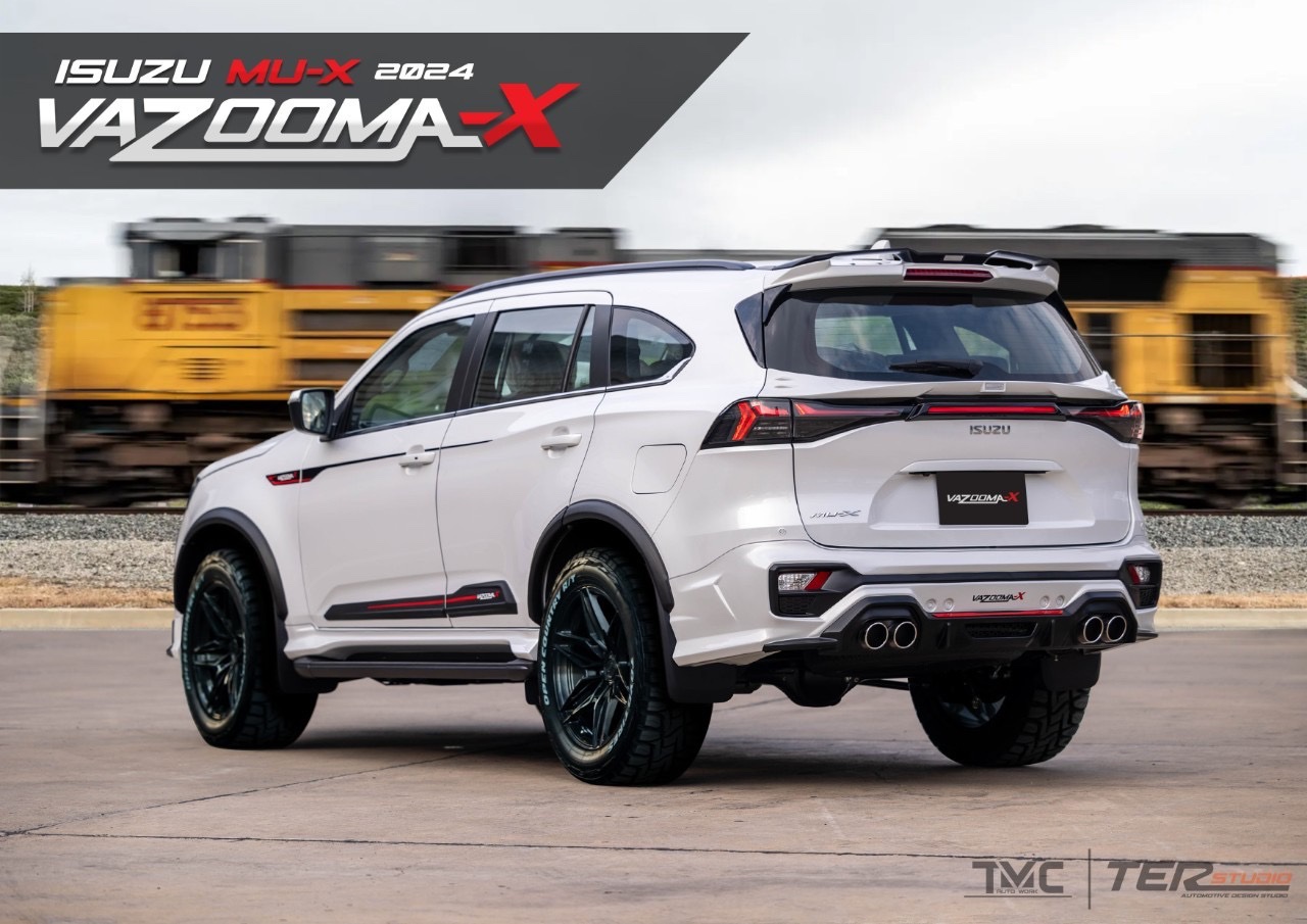 ชุดแต่งสเกิร์ตรอบคัน VAZOOMA-X ( Active Elegant Ultimate ) MU-X 2025