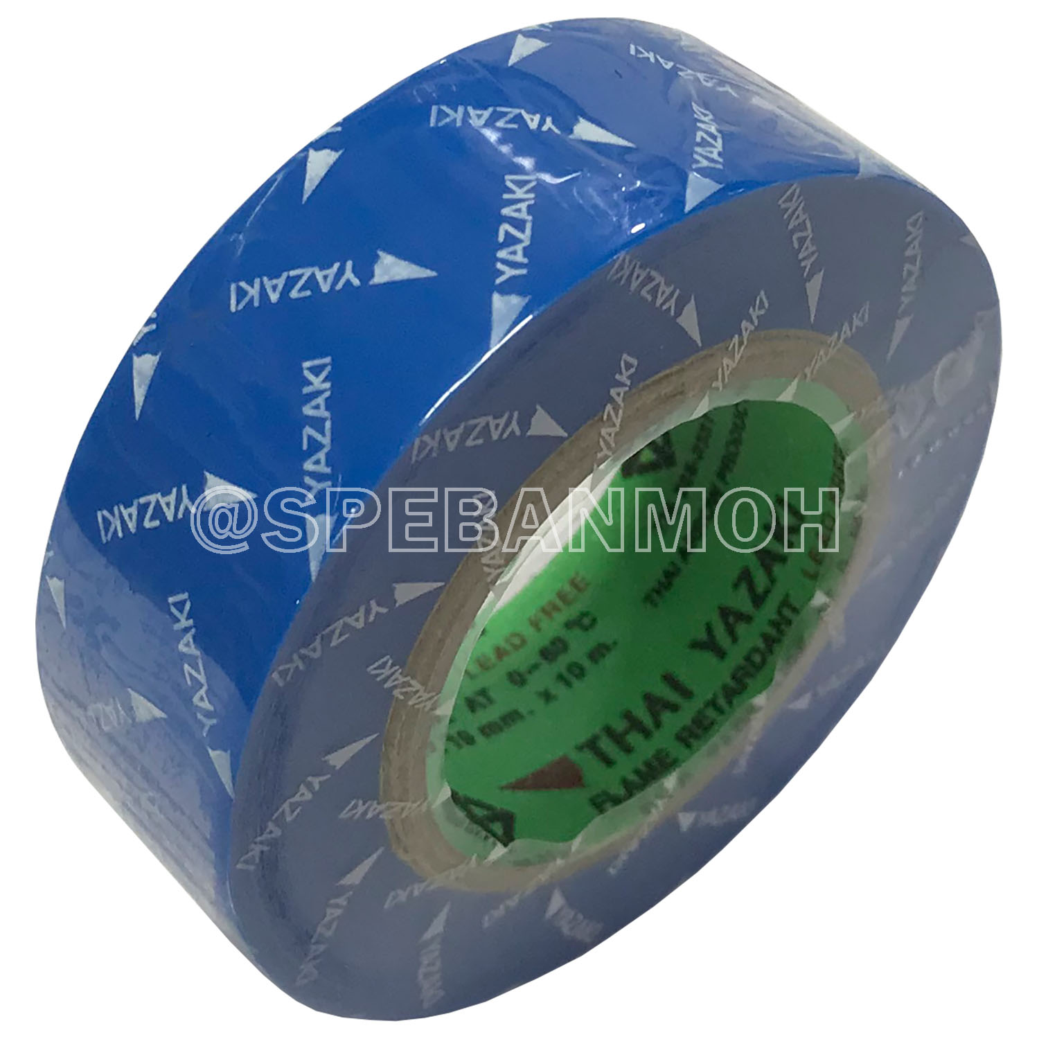[ 5 ม้วน ] Thai Yazaki PVC Tape สีน้ำเงิน Blue เทปพันสายไฟ Yazaki เทปพันสายไฟ PVC Thaiyazaki เทปพันสายไฟ ไทย ยาซากิ THAI YAZAKI ไทยยาซากิ เทปพันสายไฟ 10 ม Thai Yazaki เทป พันสายไฟ เทปยาง เทปฉนวนกันไฟ เทปกันไฟรั่ว เทปหุ้มสายไฟ เทปห่อสายไฟ อย่างดี มี มอก. 1