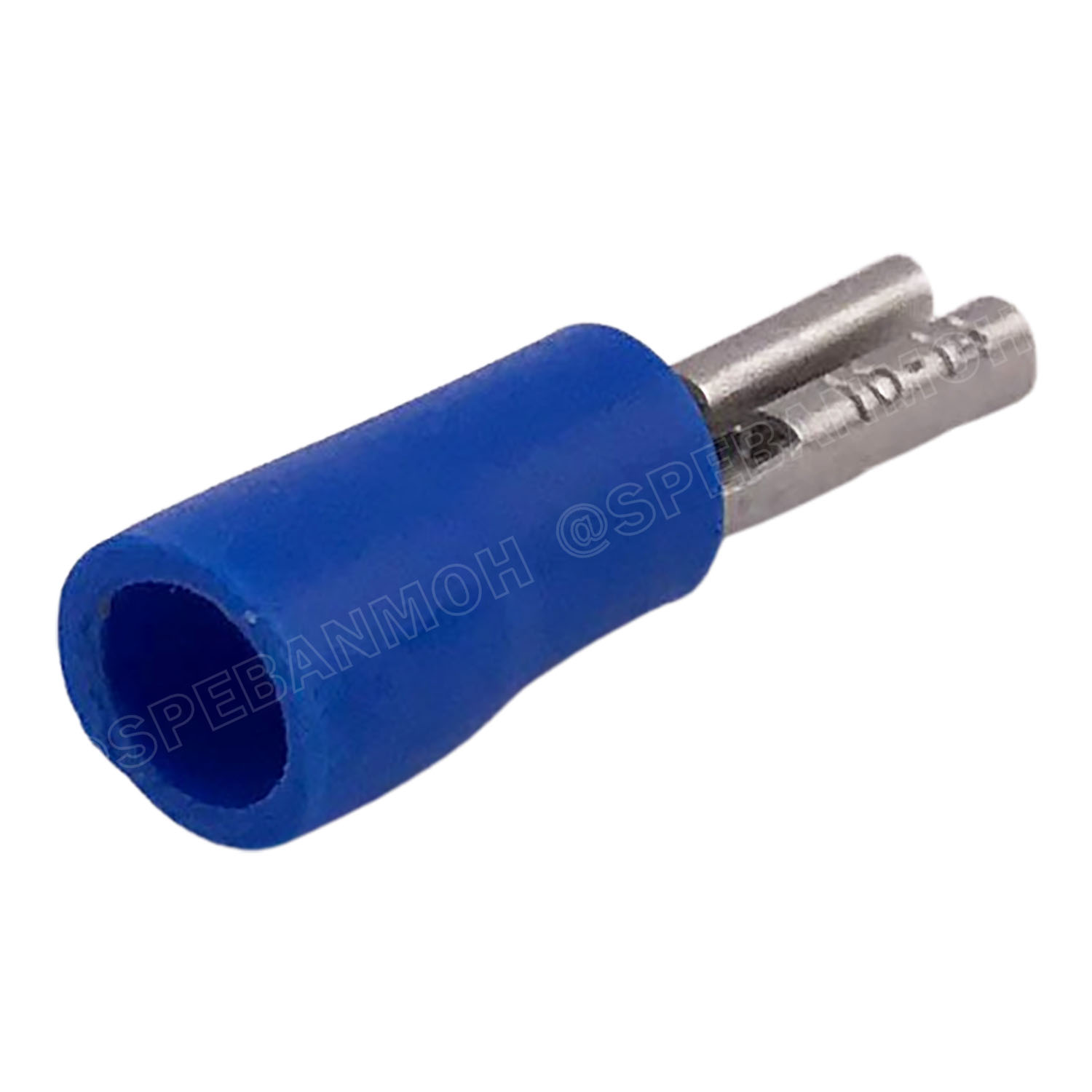 [ 100 ตัว/ถุง ] FDD2-110 สีน้ำเงิน Blue หางปลาเสียบแบน ตัวเมีย หุ้มฉนวน สำหรับสาย 1.5-2.5 mm2 16-14awg หางปลาหุ้มฉนวน Crimping Terminal หางปลาเสียบแอร์ ตัวเมีย เทอร์มินอลต่อสาย ขั้วต่อสายไฟ Insulated Terminal ตัวต่อสาย หุ้มฉนวน ข้อต่อสายแบบย้ำ Crimp Sleev
