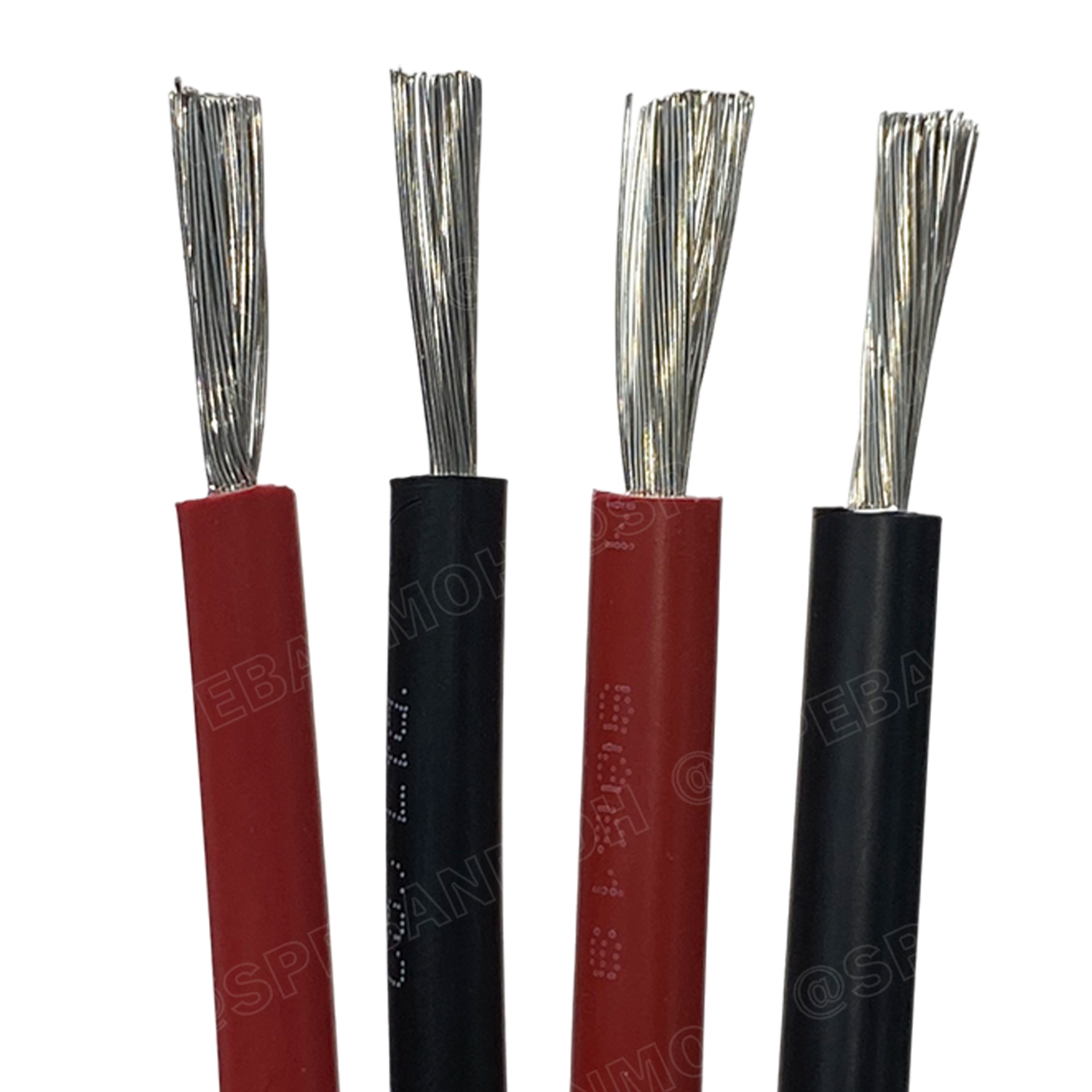 [ 2เมตร ] BFPV สายไฟโซลาเซลล์ Solar PV Cable PV1-F มาตรฐาน TUV TINNED COPPER สายPV ฉนวนสองชั้น 55A 1000VAC 1500VDC สายใช้งานภายนอก Dubble Jacket สาย MC4 1x4.0 , 1x6.0 mm2 Solar Cable PV1-F Copper Wire H1Z2Z2-K