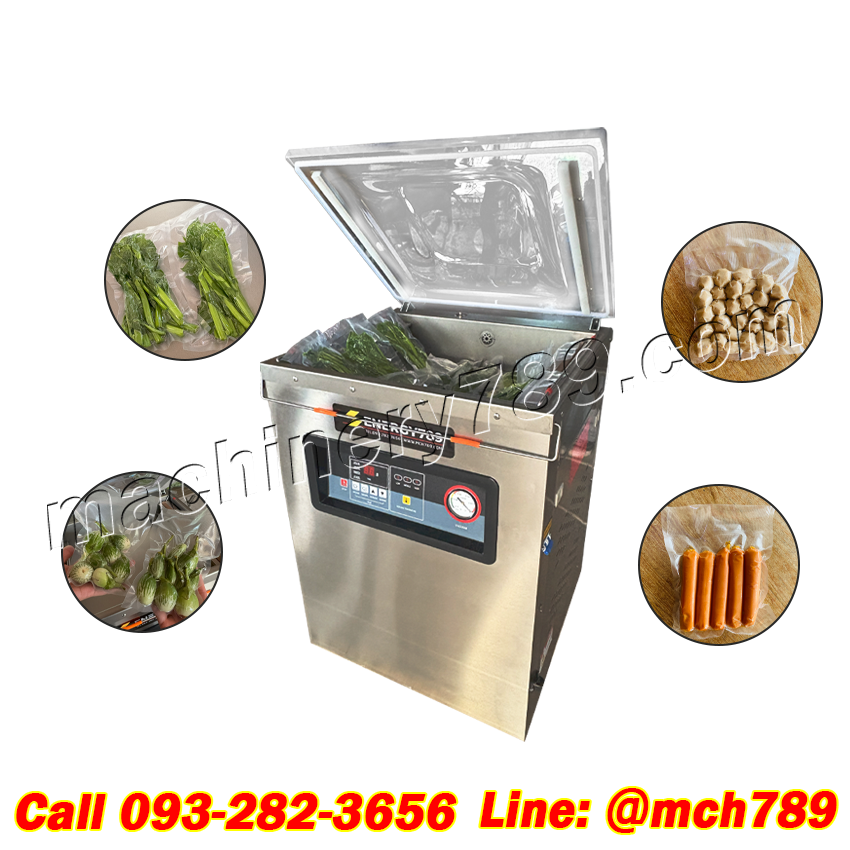 เครื่องซีลสูญญากาศ1หลุม รุ่น 450 (ระบบควบคุมคอมพิวเตอร์) เครื่องดูดสูญญากาศ เครื่องซีลพลาสติก เครื่องซีลสูญญากาศ เครื่องแพ็คสูญญากาศ เครื่องแพ็คถุง เครื่องแพ็คถุงสูญญากาศ 1-Hole Vacuum Sealer Computer Control Packing Machine