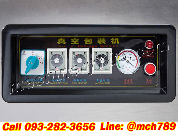 เครื่องซีลสูญญากาศ1หลุม รุ่น400 (ระบบควบคุมแมนนวล) เครื่องดูดสูญญากาศ เครื่องซีลพลาสติก เครื่องซีลสูญญากาศ เครื่องแพ็คสูญญากาศ เครื่องแพ็คถุง เครื่องแพ็คถุงสูญญากาศ 1-Hole Vacuum Sealer Manual Control Packing Machine
