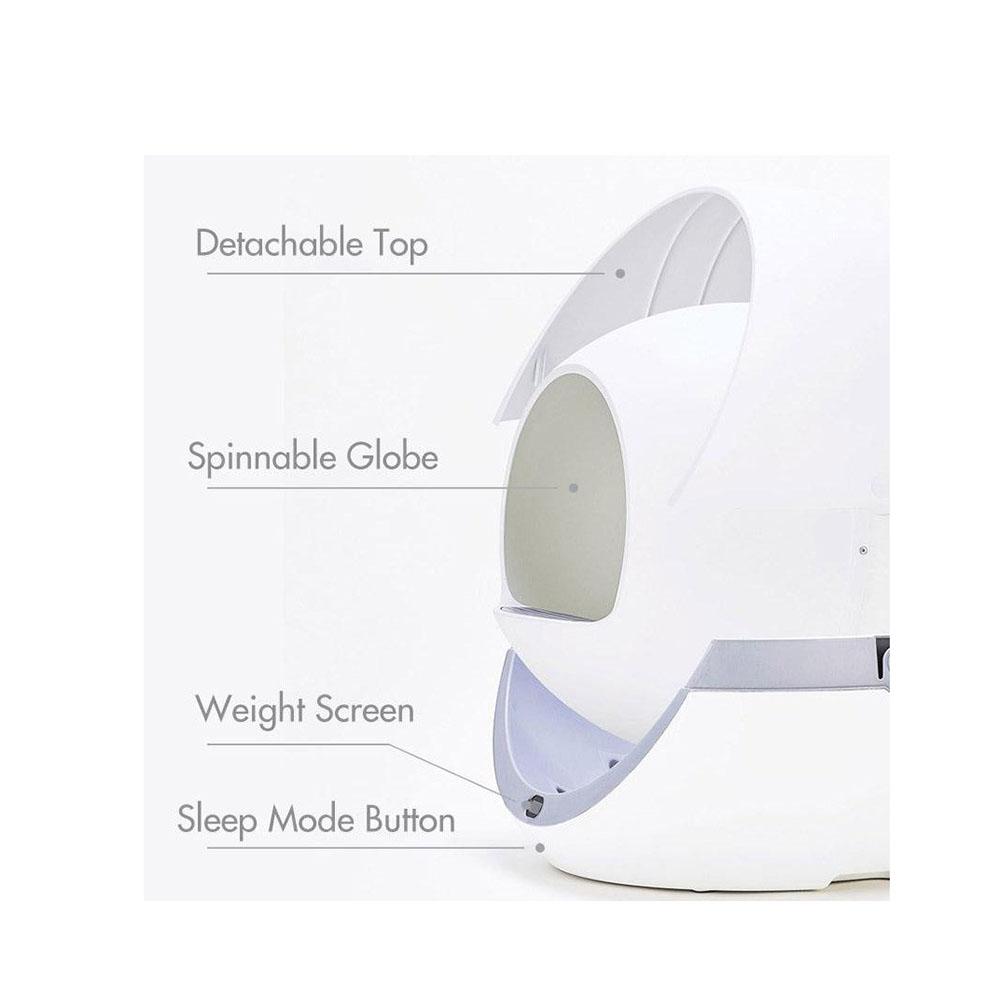 ห้องน้ำแมวอัตโนมัติ Petree Automatic Cat Toilet Litter Box 2.0 (PTLB1001WG)