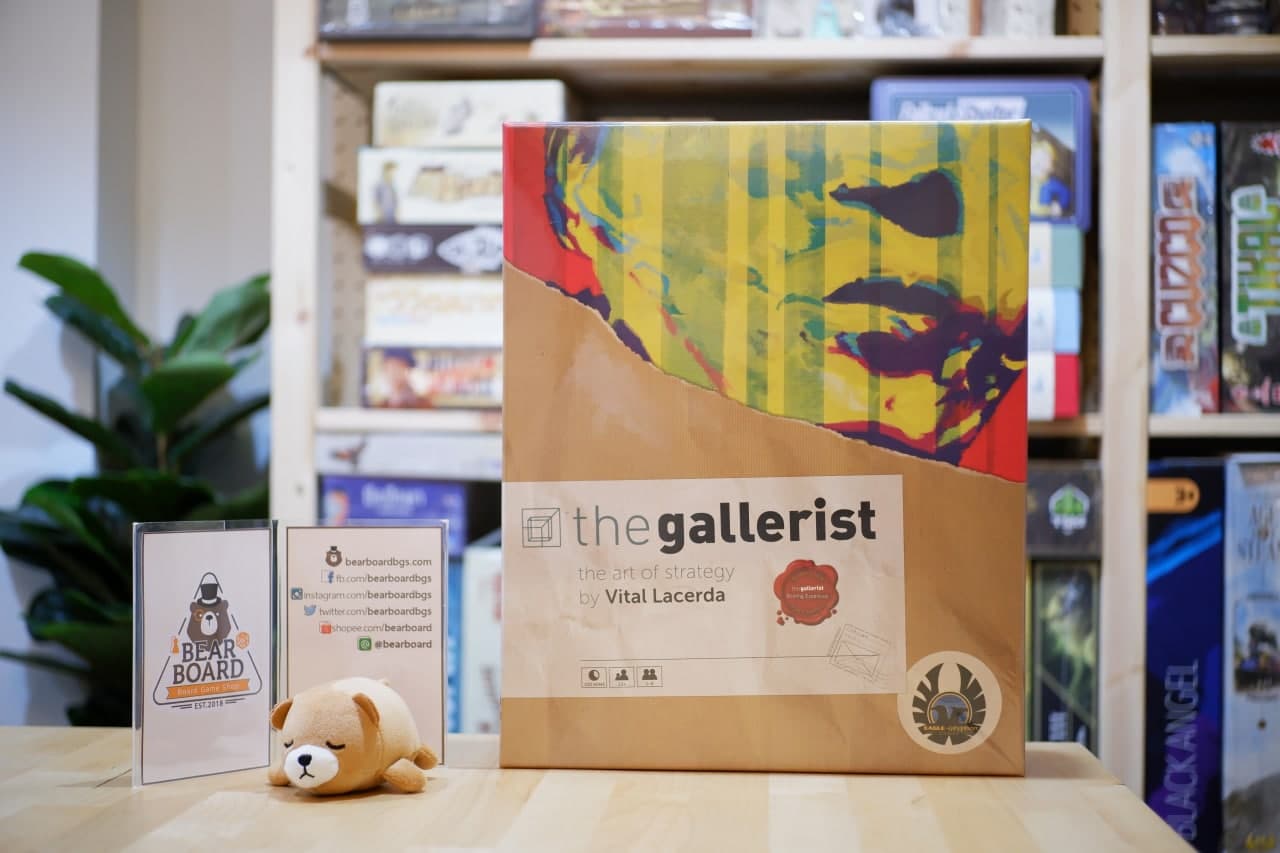 The gallerist บอร์ดเกมของแท้