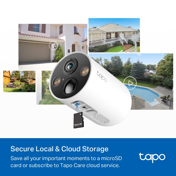 กล้องวงจรปิด TP-Link Tapo C425-KIT Solar-Powered Security Camera Kit