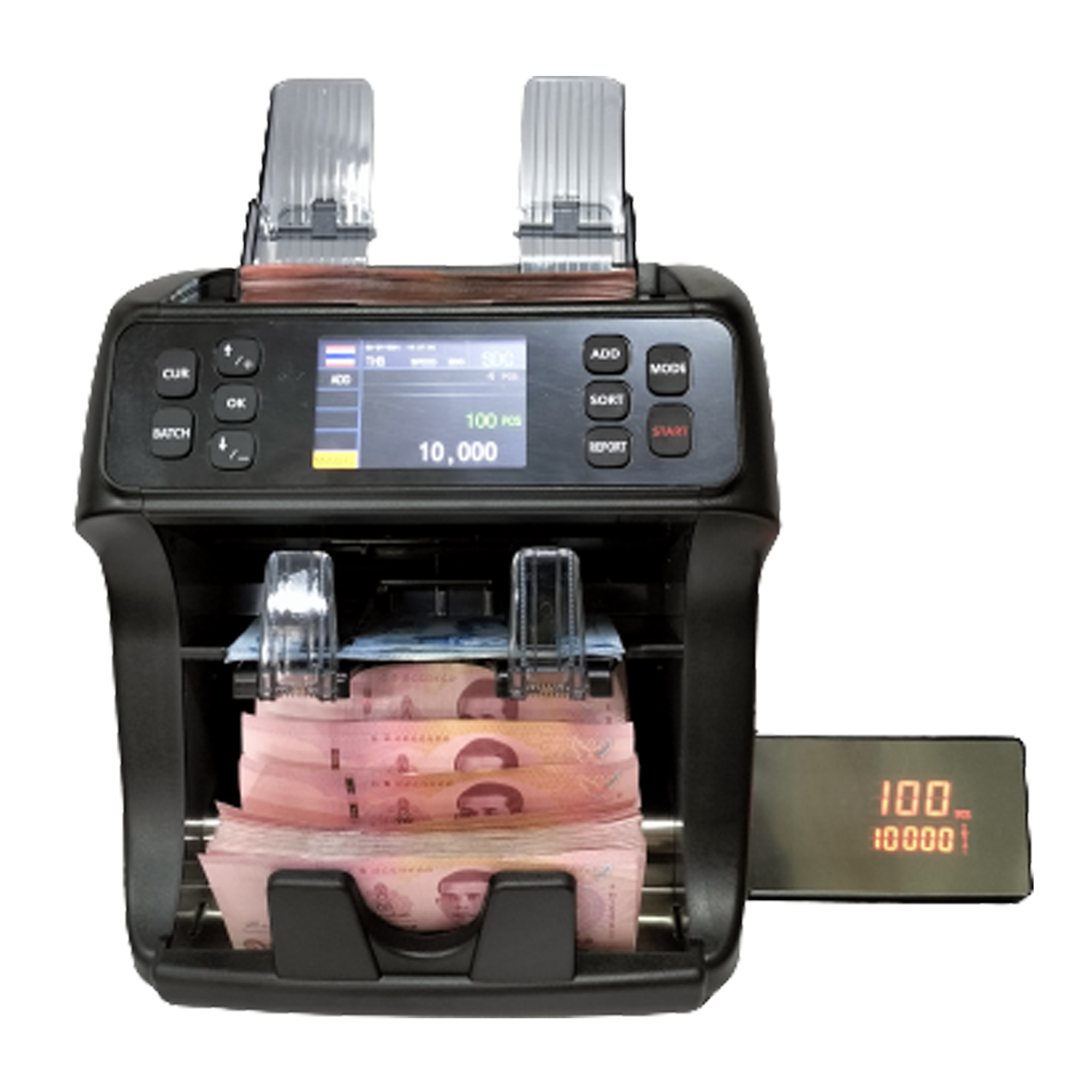 Uni-SMART เครื่องนับธนบัตร เครื่องนับเงิน เครื่องนับแบงค์ ตรวจธนบัตรปลอม US-190