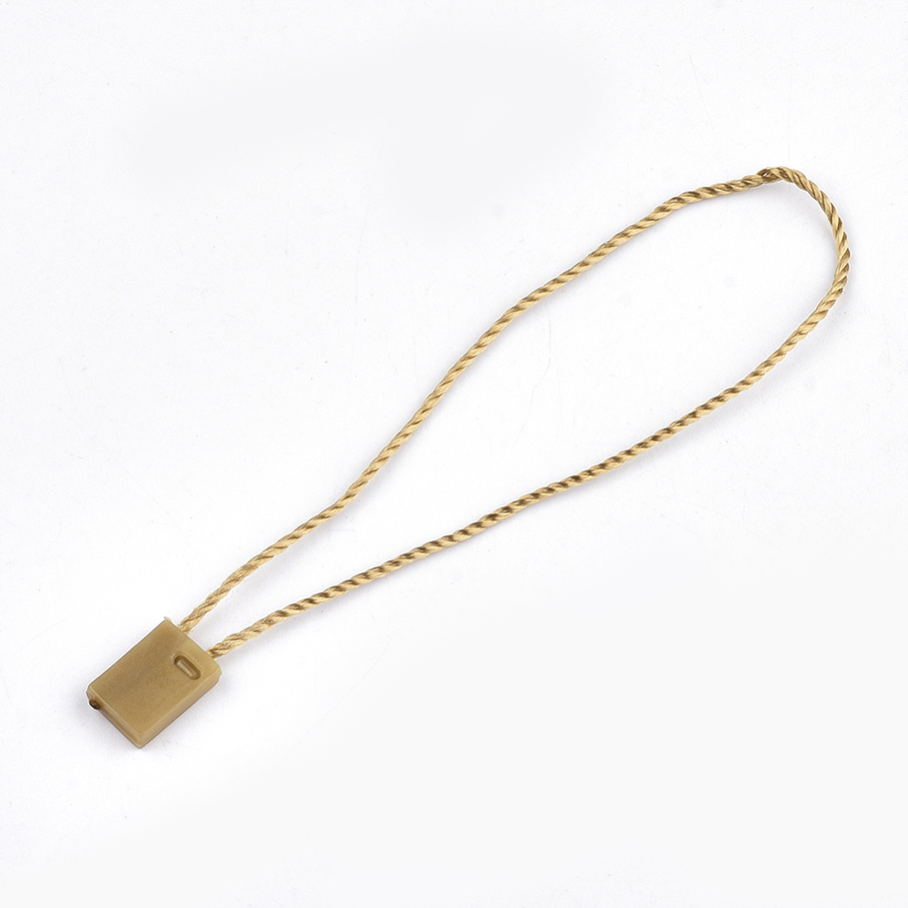 Hang Tag เชือกโพลีเอสเตอรสำหรับห้อยป้าย ขนาด 185~195x1mm แพ็คประมาณ 85 ชิ้น